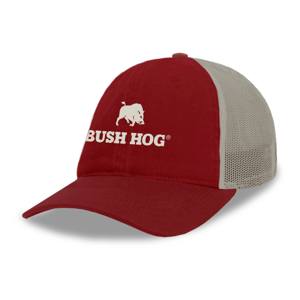 Image of a Field Trucker with a Bush Hog logo on it