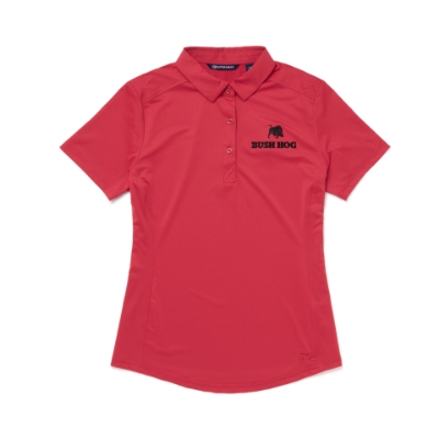 Bush Hog Cutter & Buck Stretch Ladies Polo